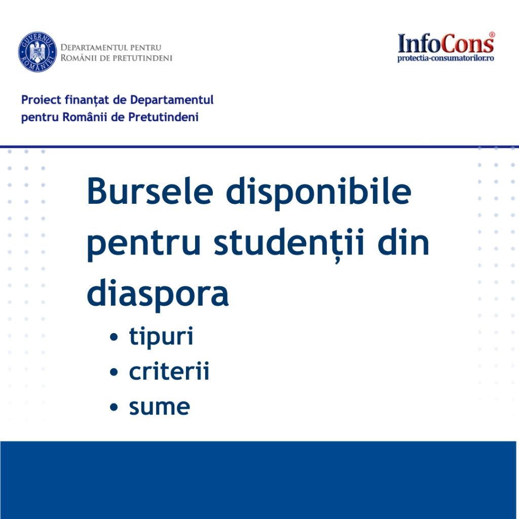 Bursele disponibile pentru studenții din diaspora: tipuri, criterii, sume