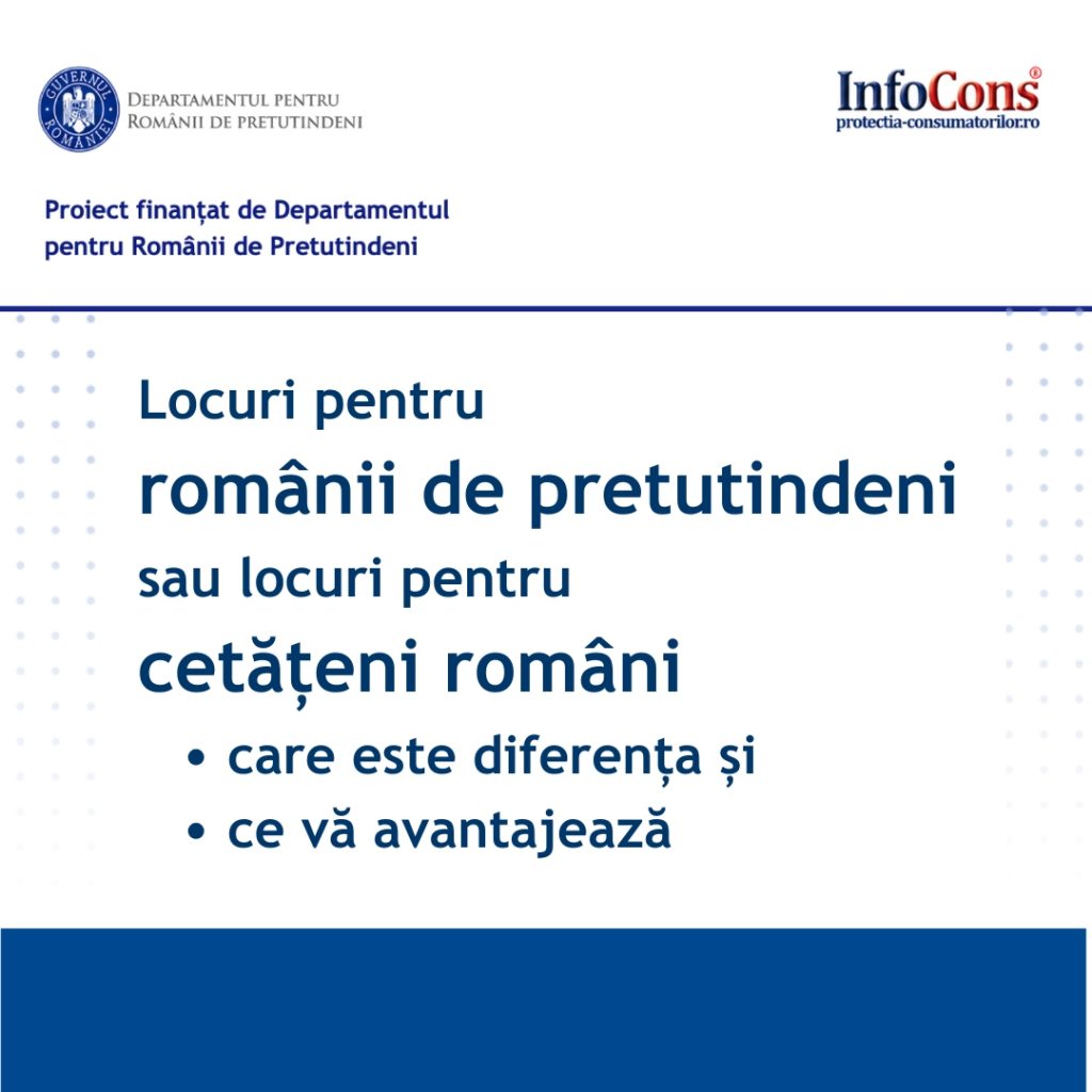 Locuri pentru românii de pretutindeni sau locuri pentru cetățeni români: care este diferența și ce vă avantajează